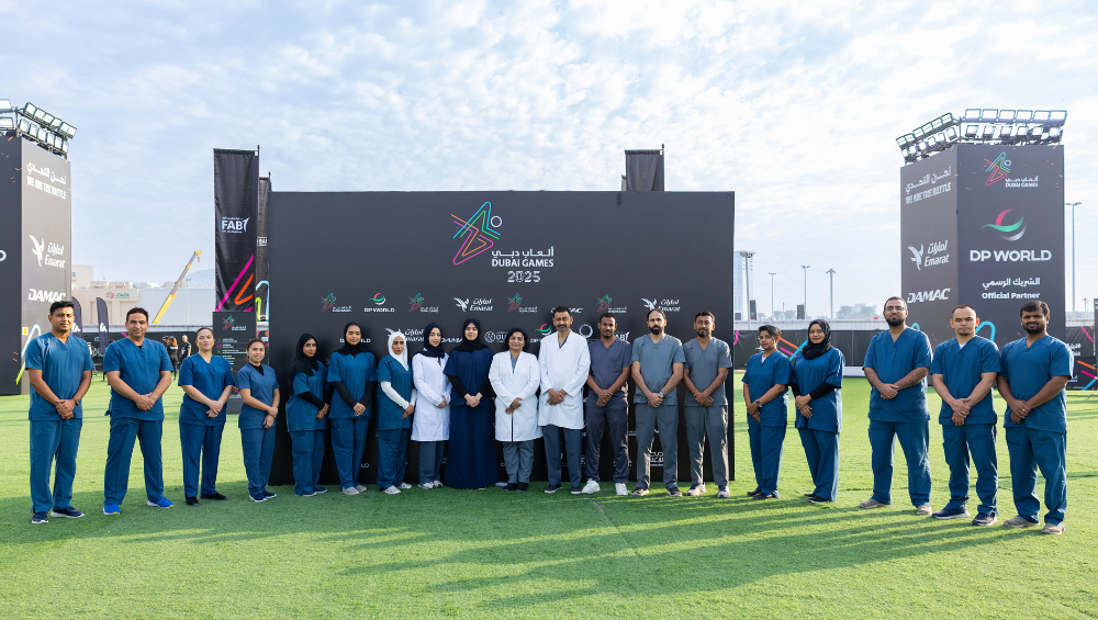 توفر خدمات صحية للمشاركين على مدار 3 أيام بالتعاون مع لجنة تأمين الفعاليات في إمارة دبي  "دبي الصحية" تؤمن فعاليات النسخة السادسة من "ألعاب دبي" بعيادة ميدانية وفريق طبي متكامل