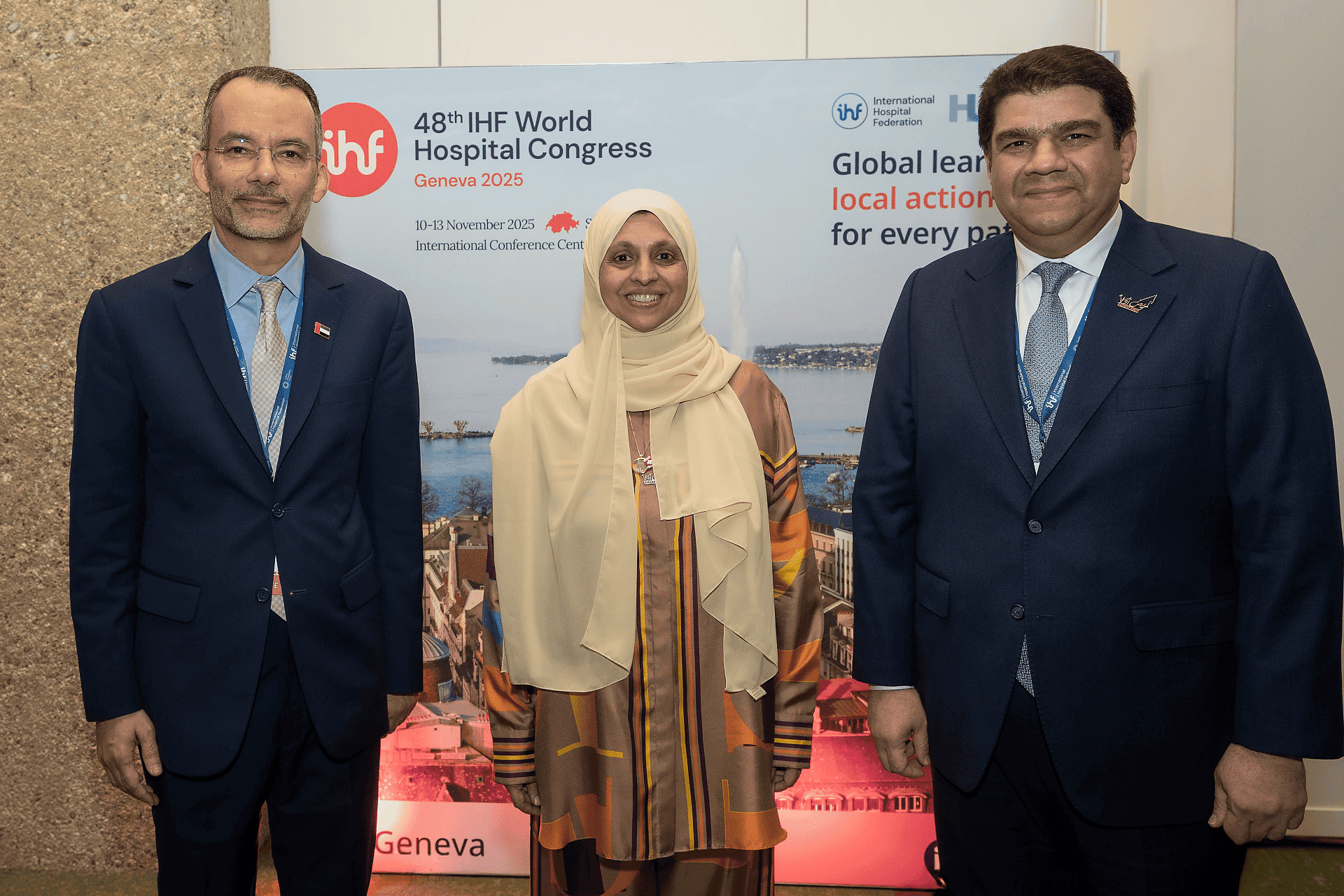 د. منى تهلك تختتم رئاستها للاتحاد الدولي للمستشفيات في جنيف بإنجازات ملموسة في برامجه ومجالات عمله