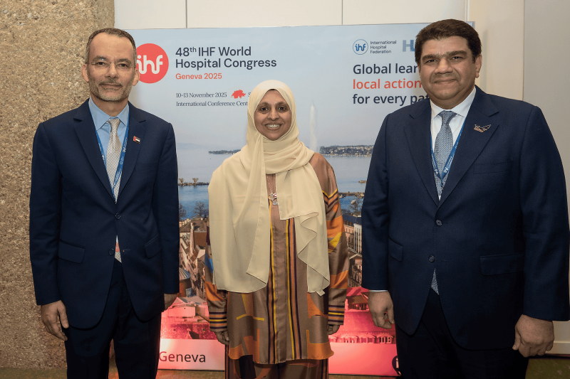 د. منى تهلك تختتم رئاستها للاتحاد الدولي للمستشفيات في جنيف بإنجازات ملموسة في برامجه ومجالات عمله