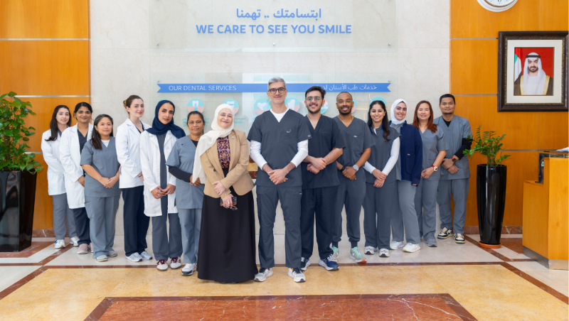 عيادة طب أسنان الأطفال التابعة لدبي الصحية تنال شهادة البيئة الصديقة لذوي التوحد